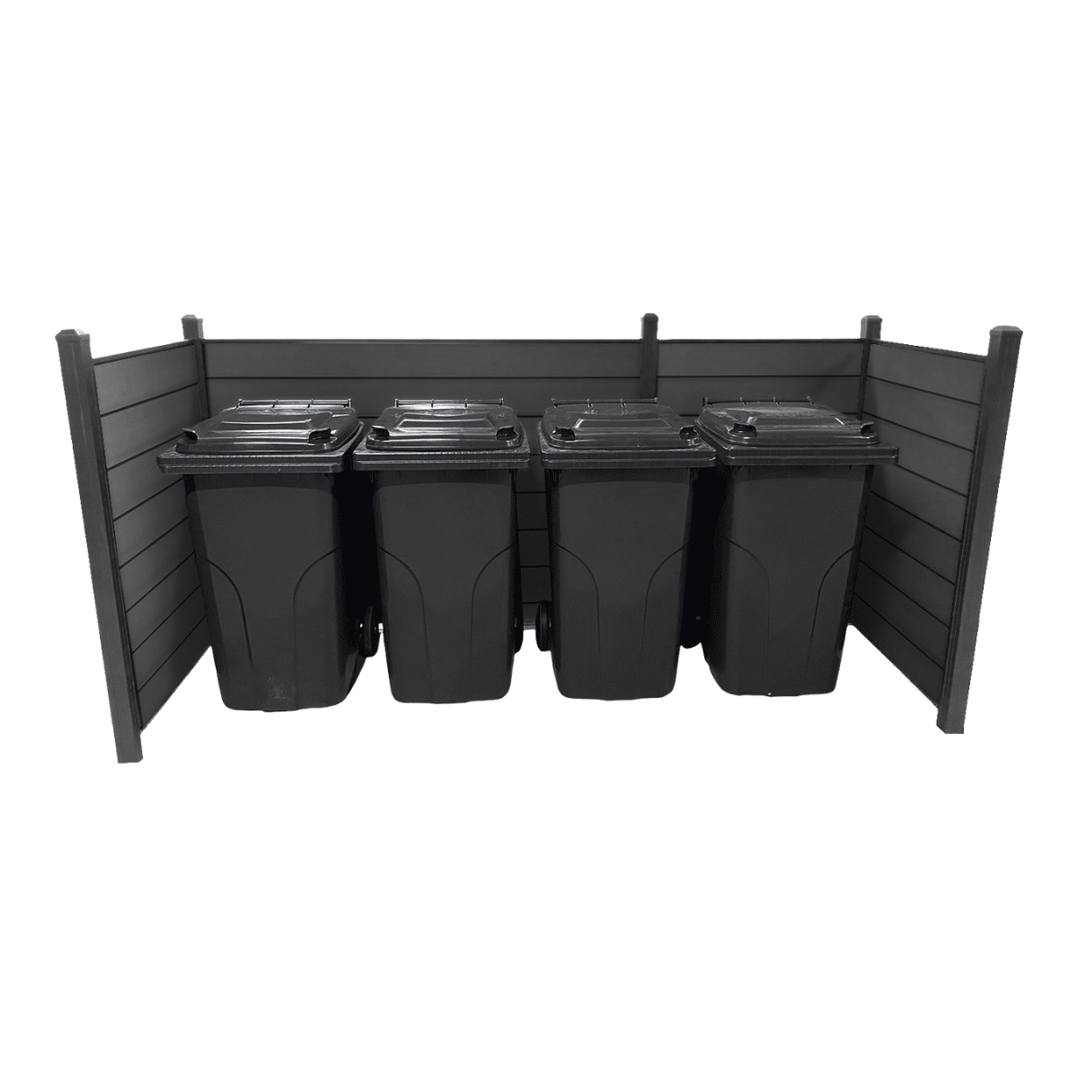 Skraldespandskjuler 4 stk.