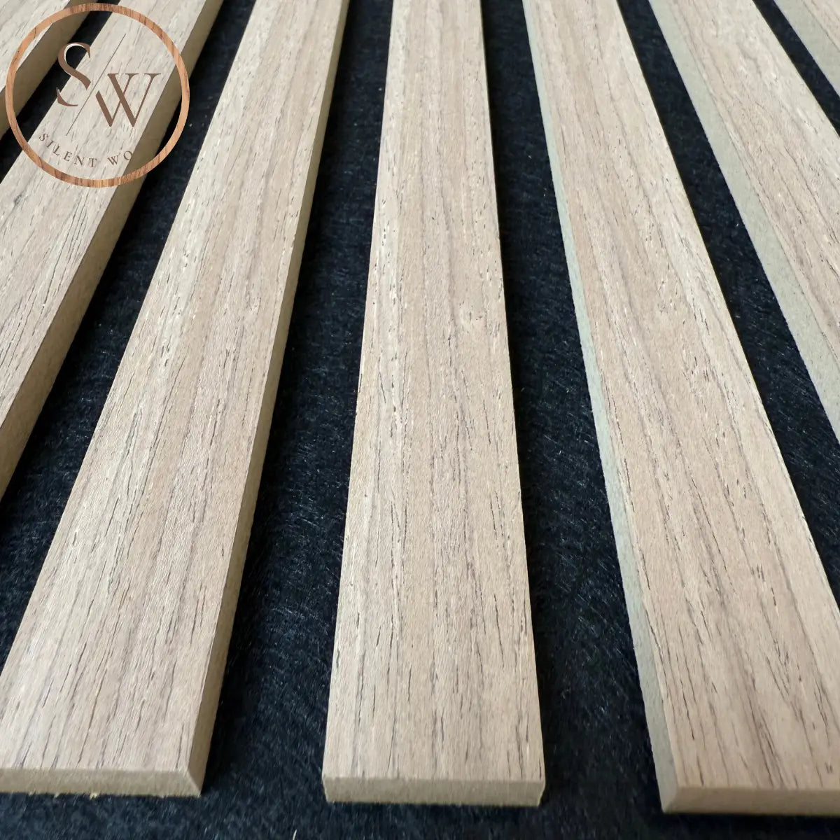 Standard - Akustikpanel - 60x60 cm 4 stk. - Light Brown Oak