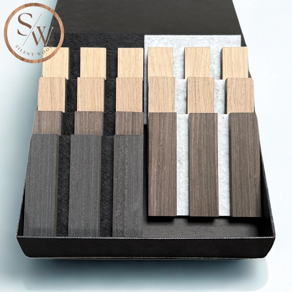 Standard - Vareprøvekasse - Silent Wood akustikpaneler