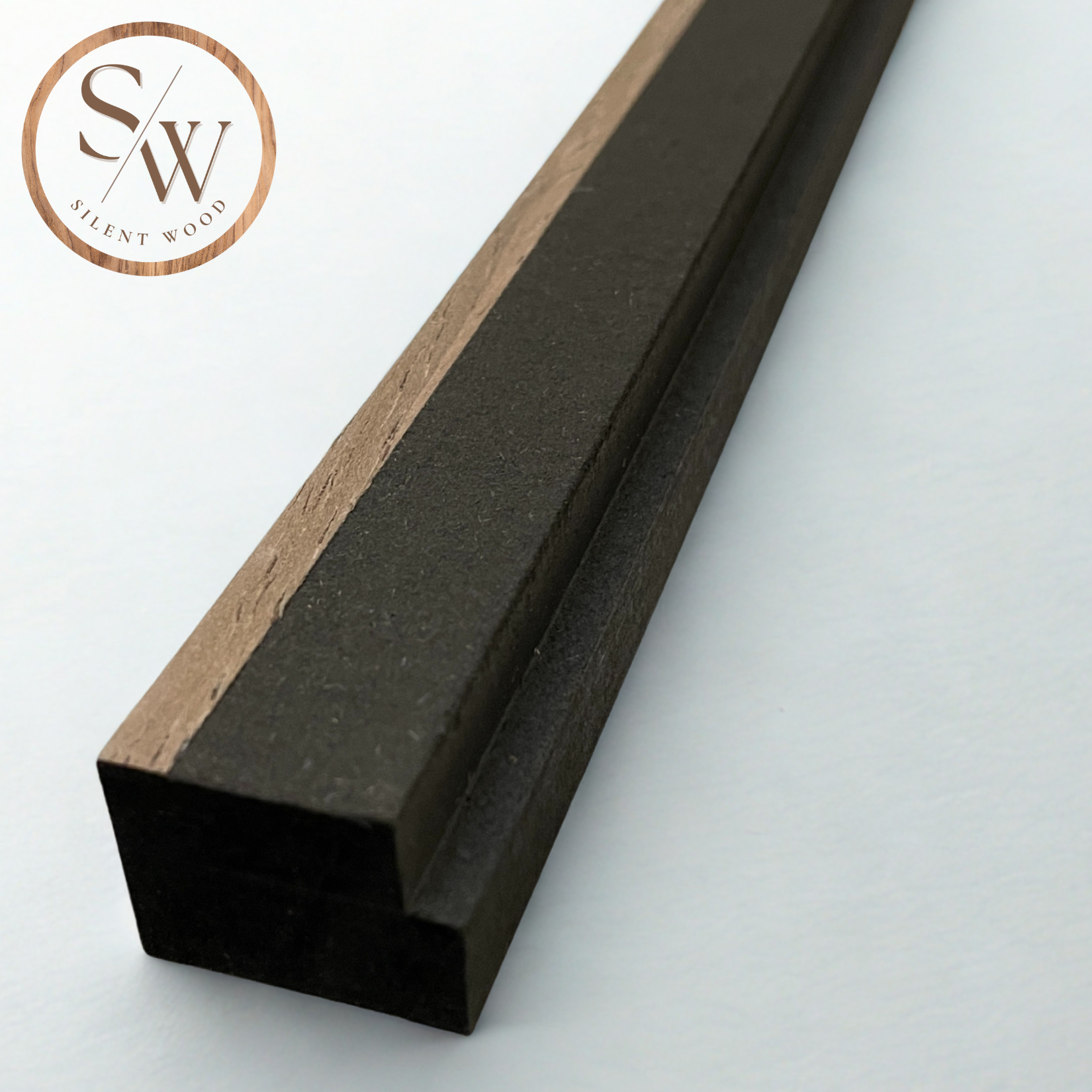 Standard - Afslutningsliste til akustikpanel - Light Brown Oak