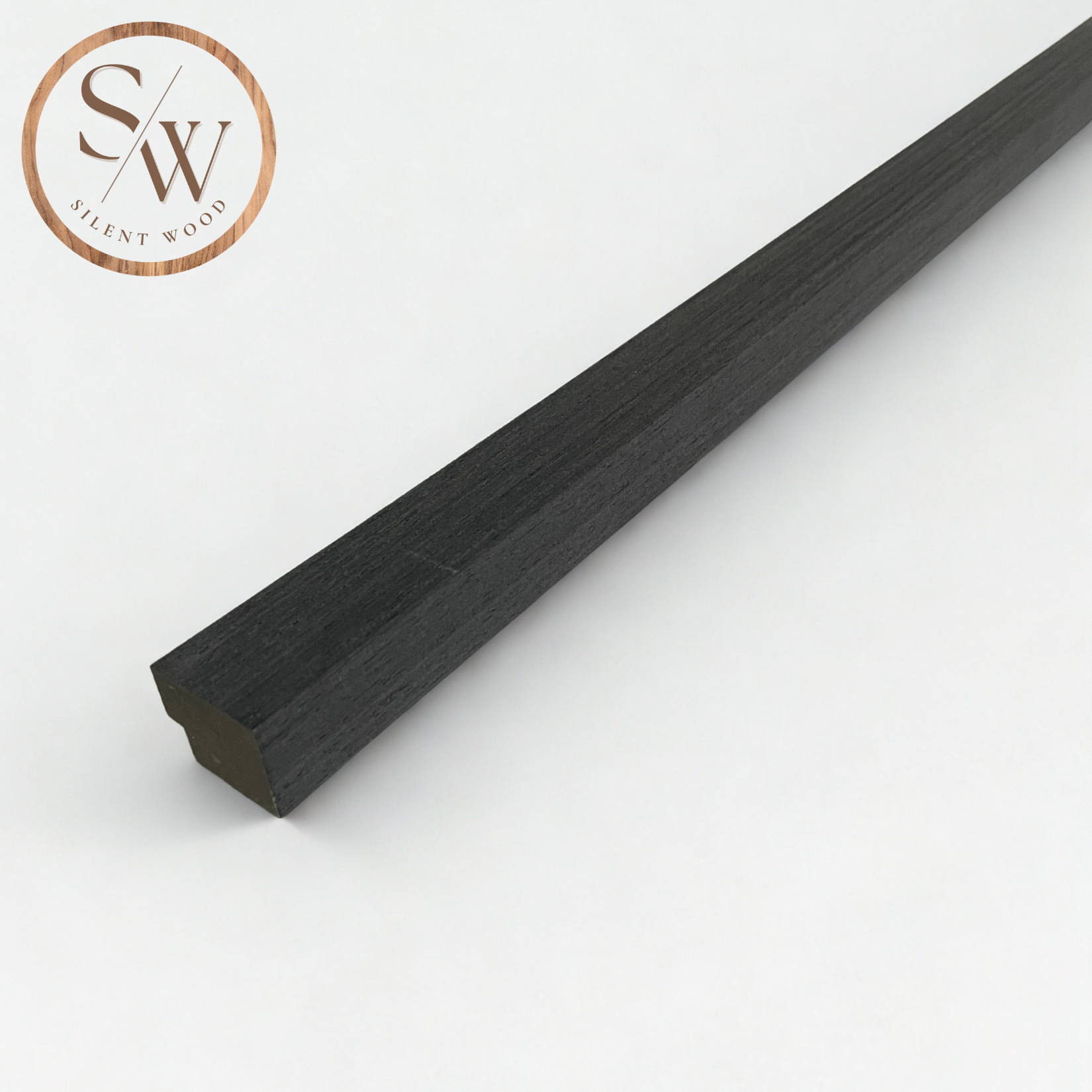 Standard - Afslutningsliste til akustikpanel - Black Oak