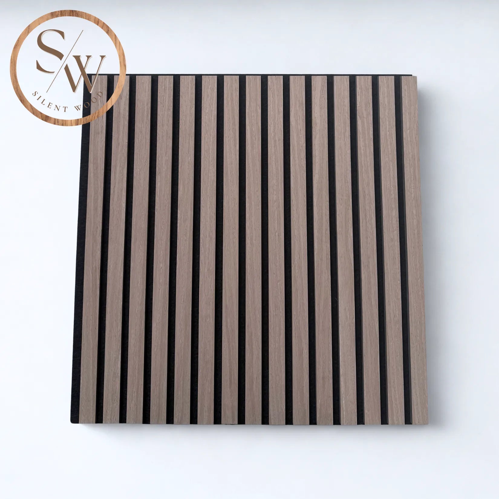 Premium - Akustikpanel - 60x60 cm 4 stk. - Smoked Oak