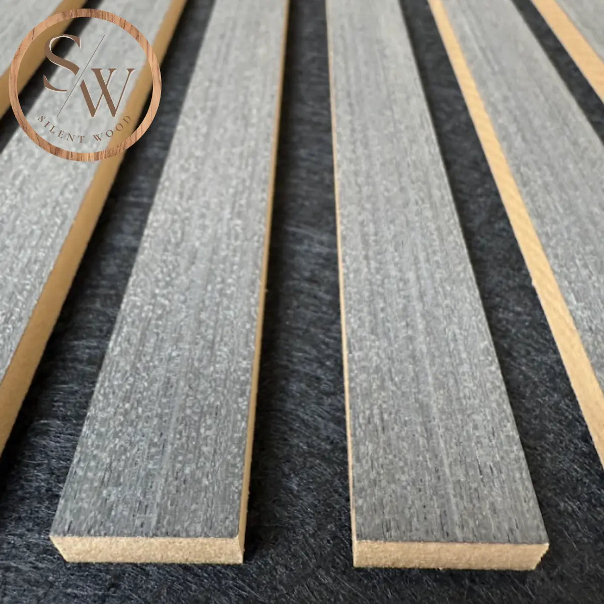 Standard - Akustikpanel - 60x60 cm 4 stk. - Black Oak