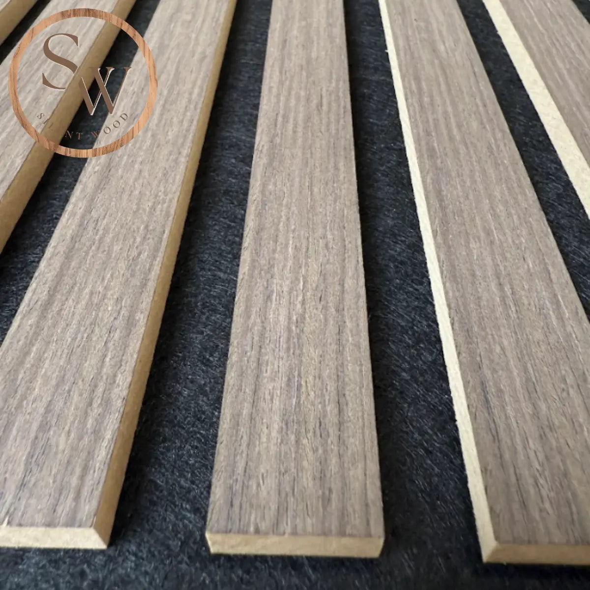 Standard - Akustikpanel - 60x60 cm 4 stk. - Smoked Oak