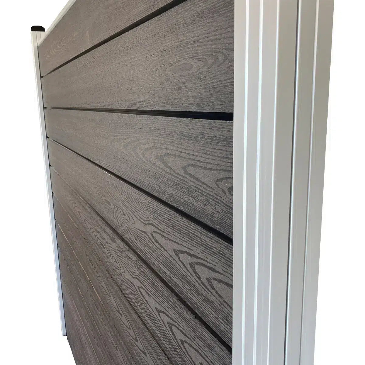 Komposithegn sølv stolpe 180 cm