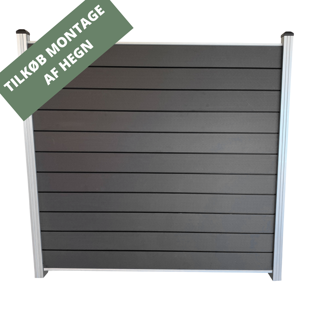 Komposithegn 1 80 cm sølv