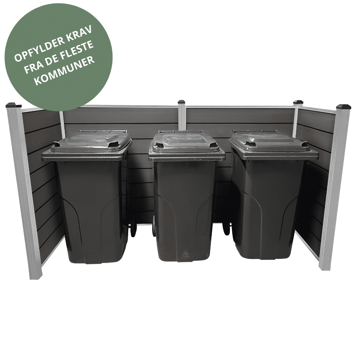 Komposithegn Skraldespandsskjulere