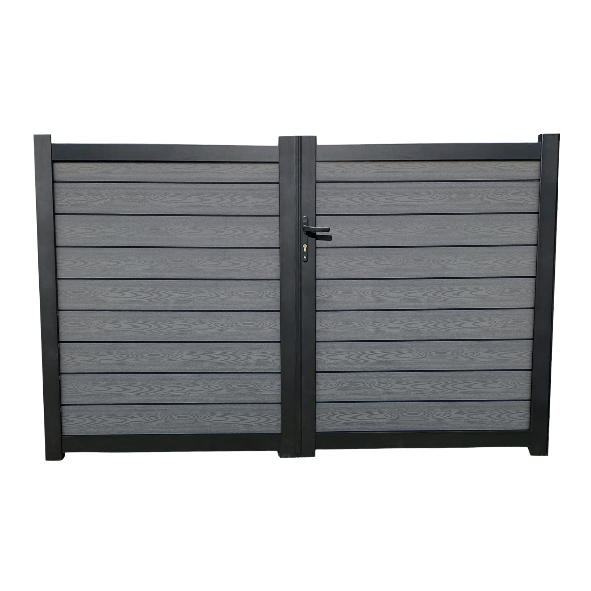 Dobbeltlaage komposithegn sort