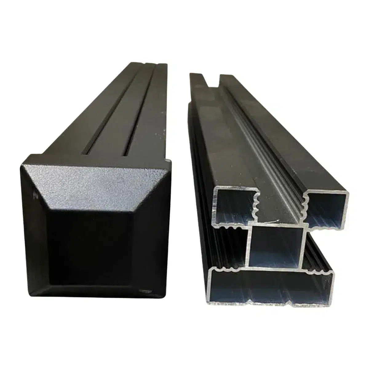 Komposithegn stolpe sort