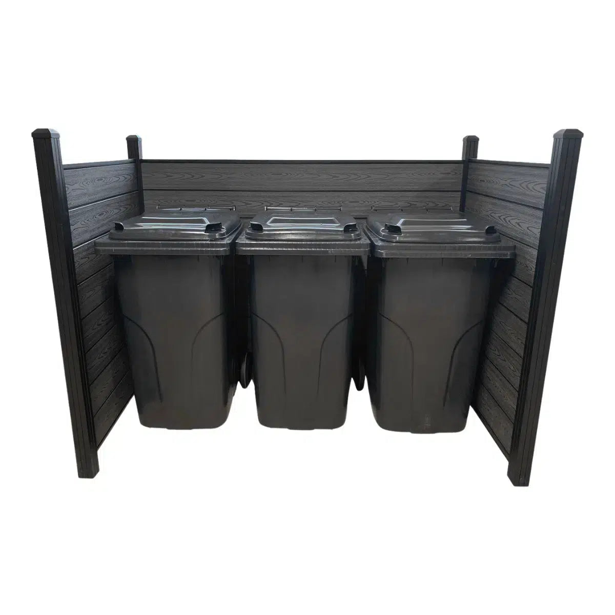 Skraldespandsskjuler sort