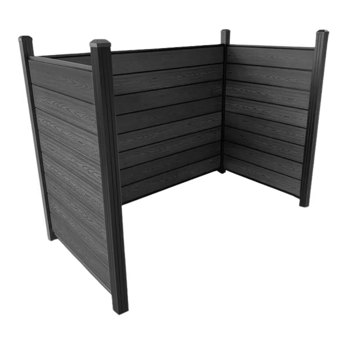 Skraldespandsskjuler sort