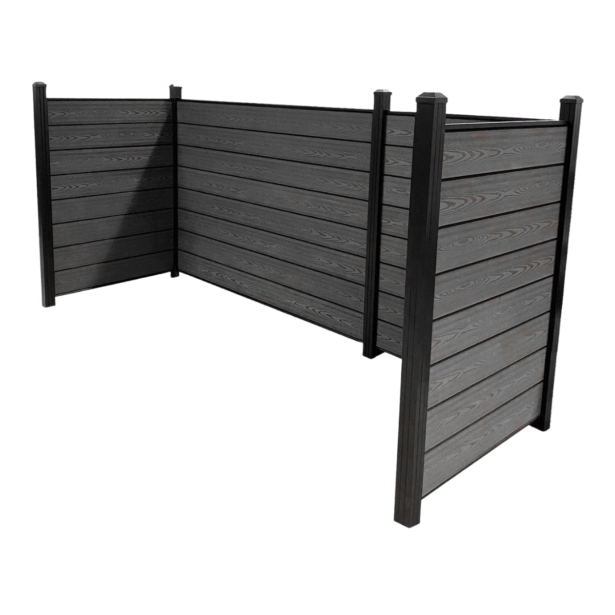 Skraldespandsskjuler sort