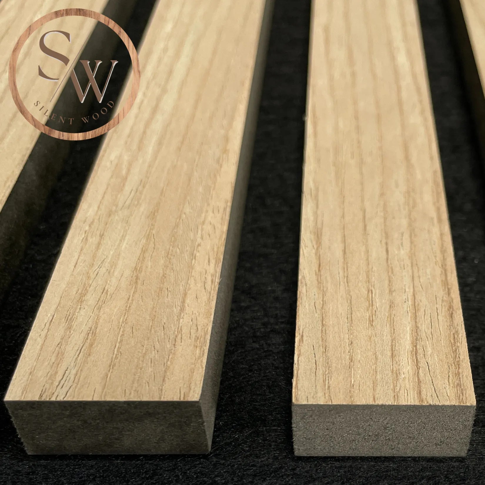 Premium - Akustikpanel - 60x60 cm 4 stk. - Light Oak