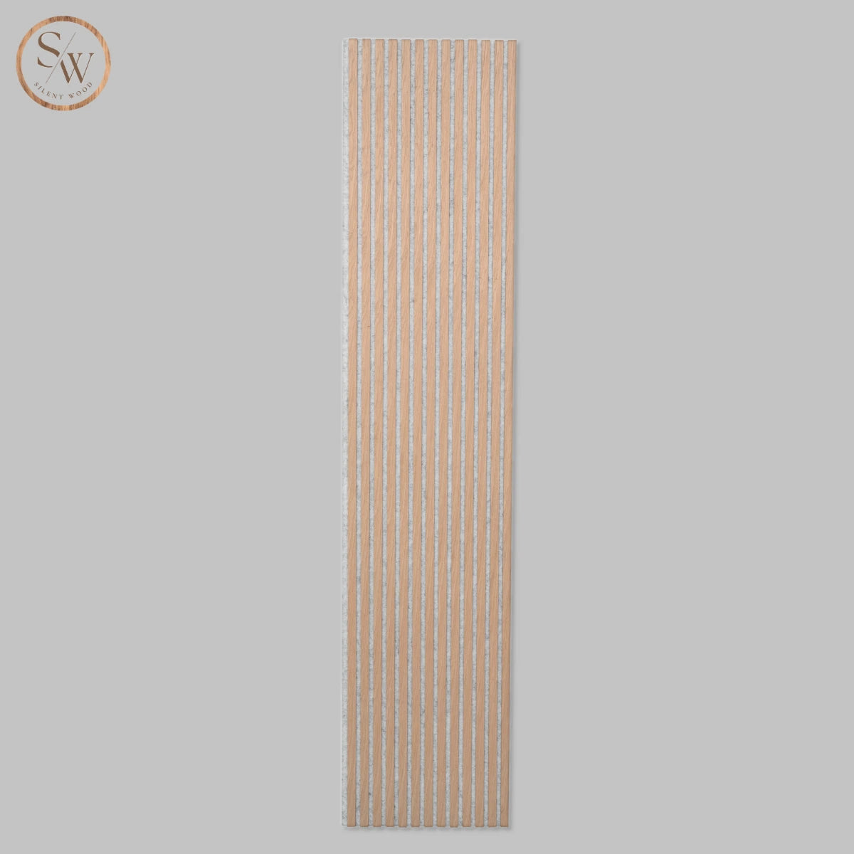 Standard - Akustikpanel - Grå filt - Light oak