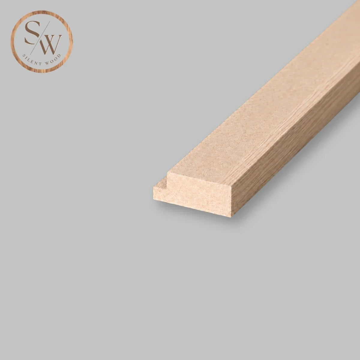 Classic - Afslutningsliste til akustikpanel - Light Oak