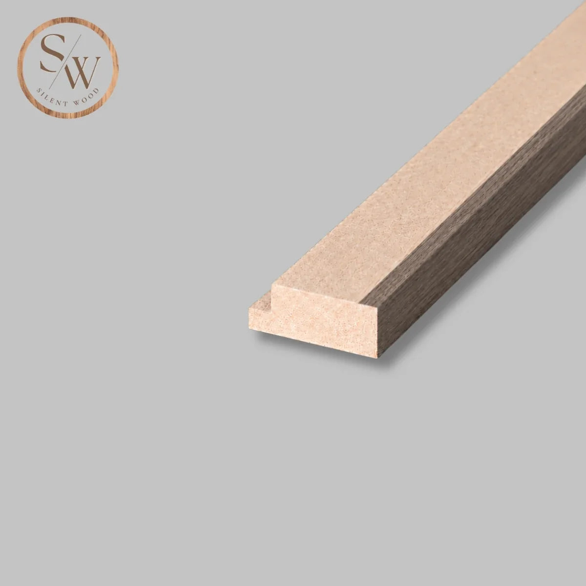 Classic - Afslutningsliste til akustikpanel - Smoked Oak