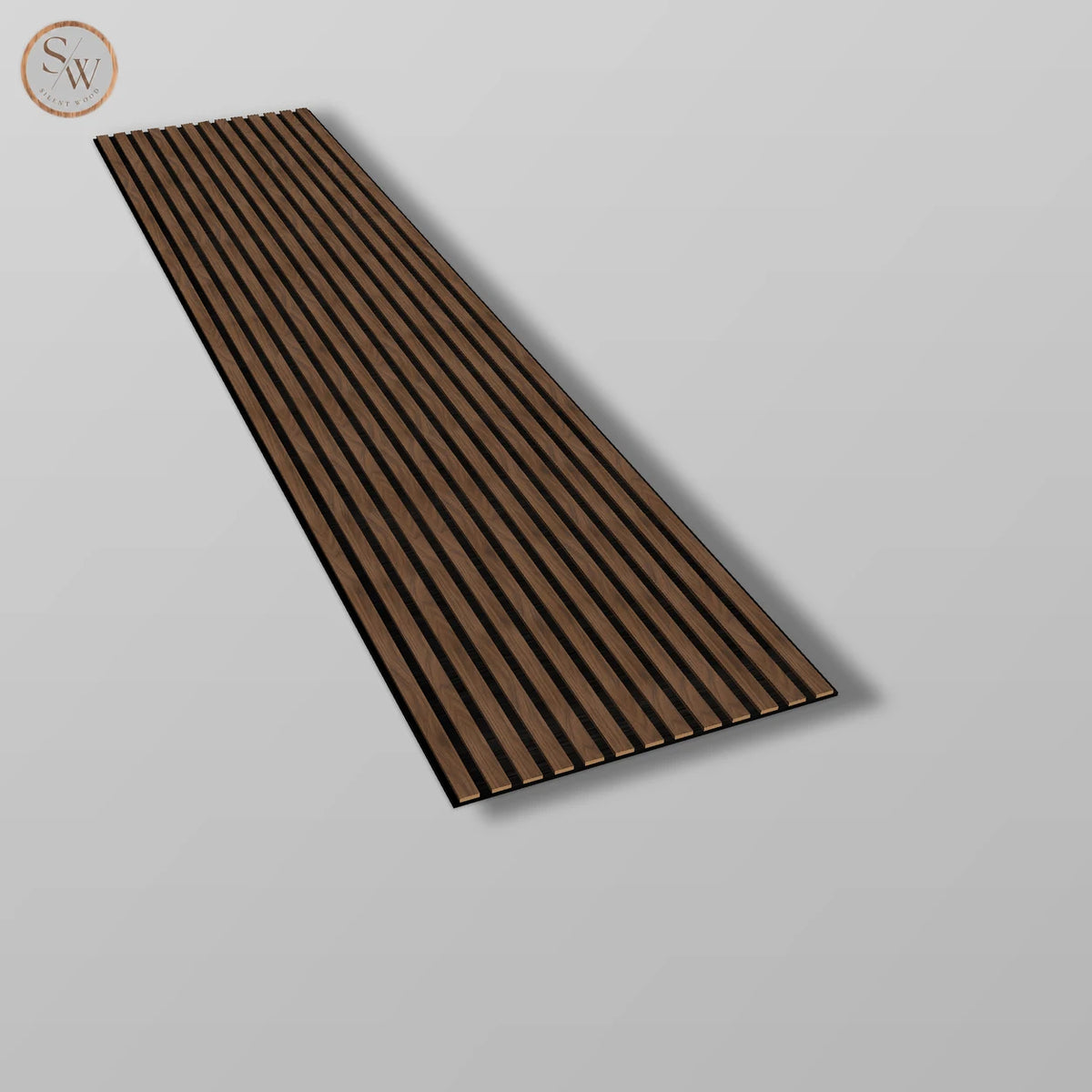 Classic akustikpanel i Walnut, helt panel