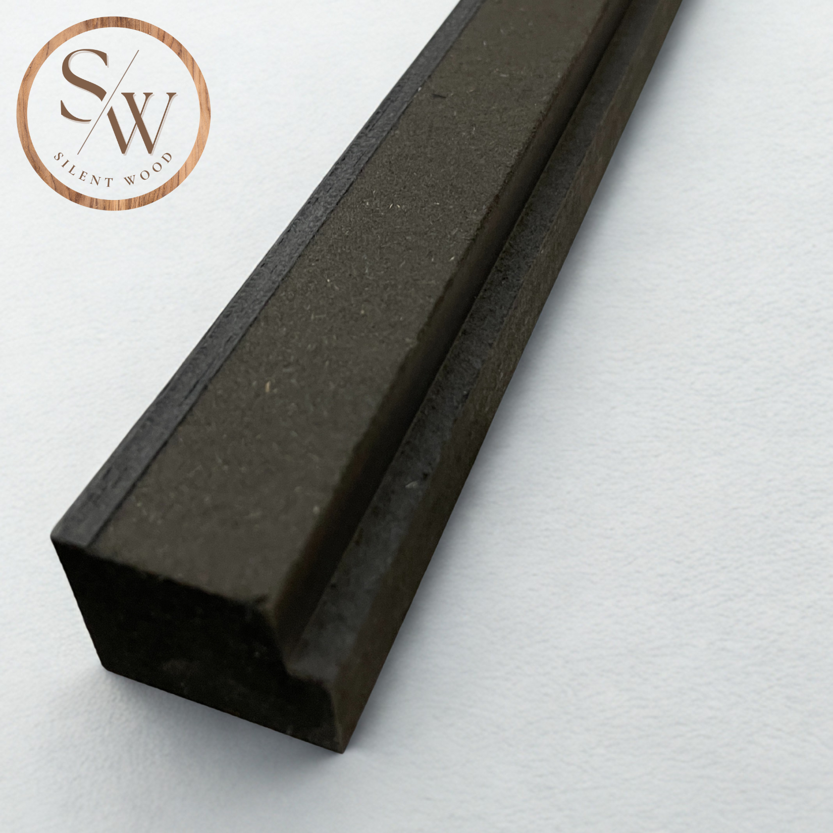 Standard - Afslutningsliste til akustikpanel - Black Oak