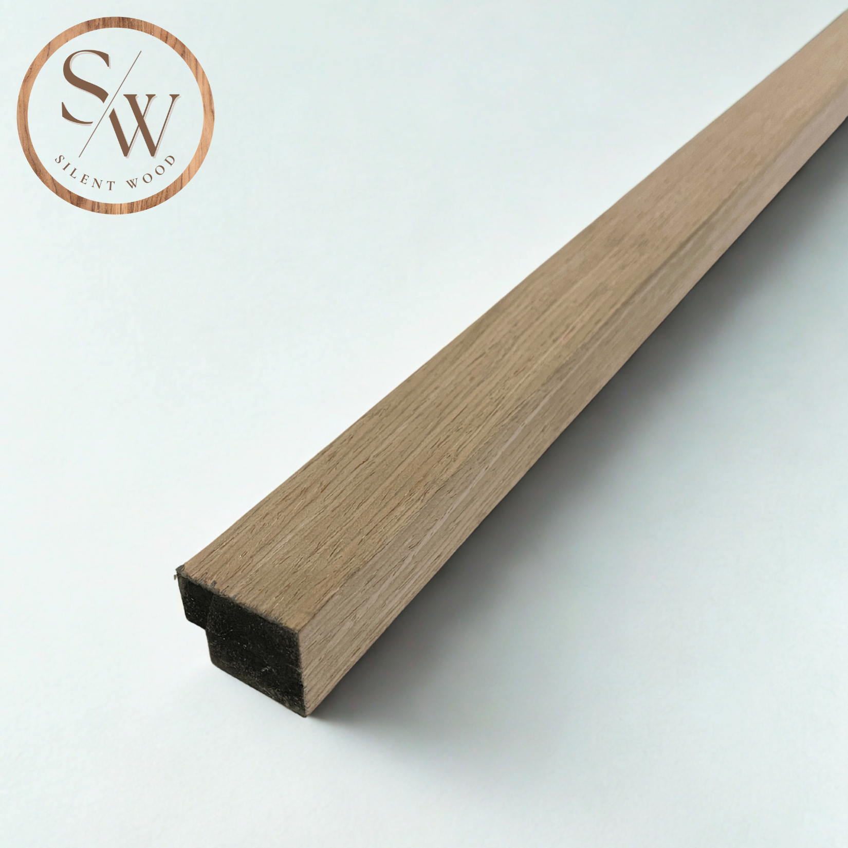 Standard - Afslutningsliste til akustikpanel - Light Oak