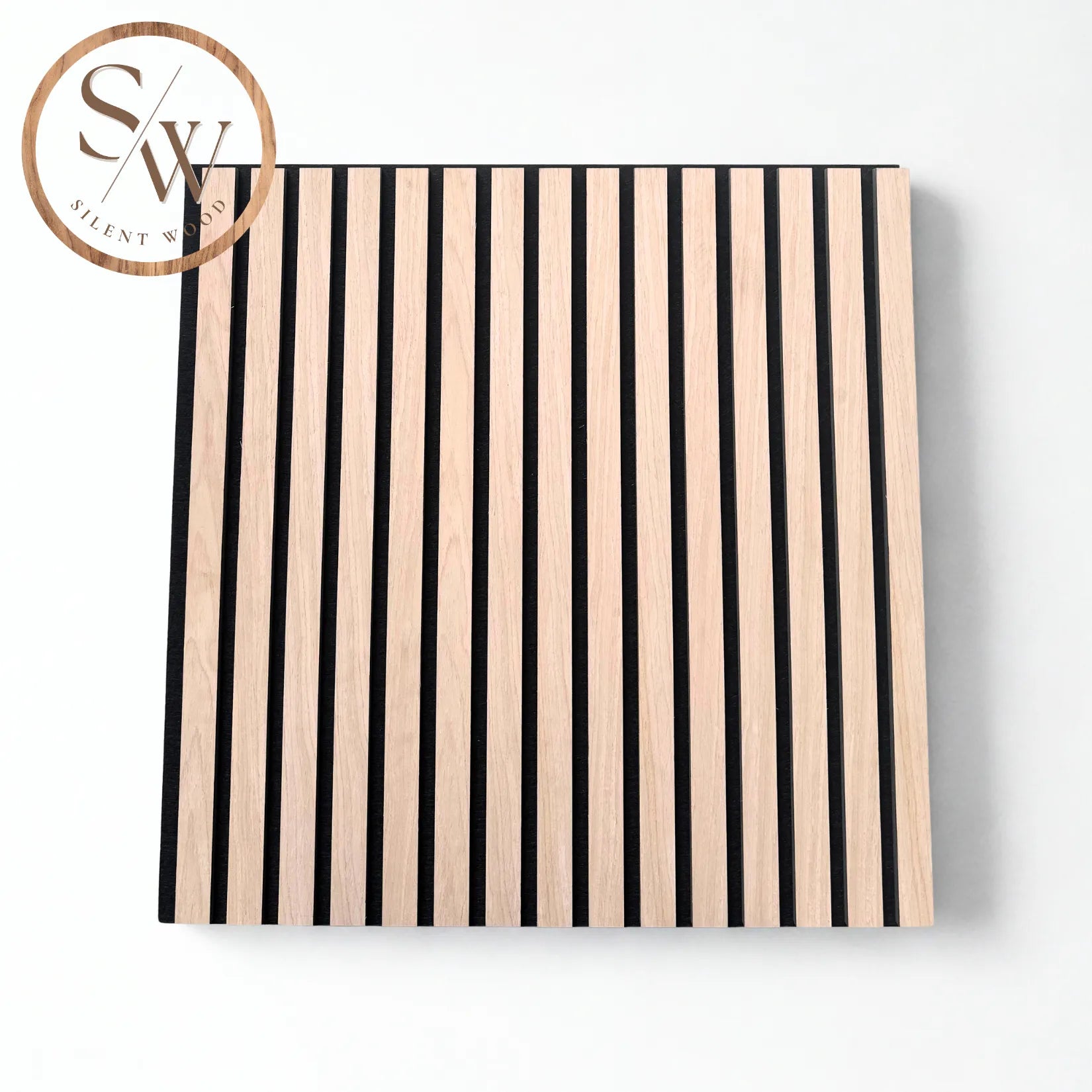 Premium - Akustikpanel - 60x60 cm 4 stk. - Light Oak