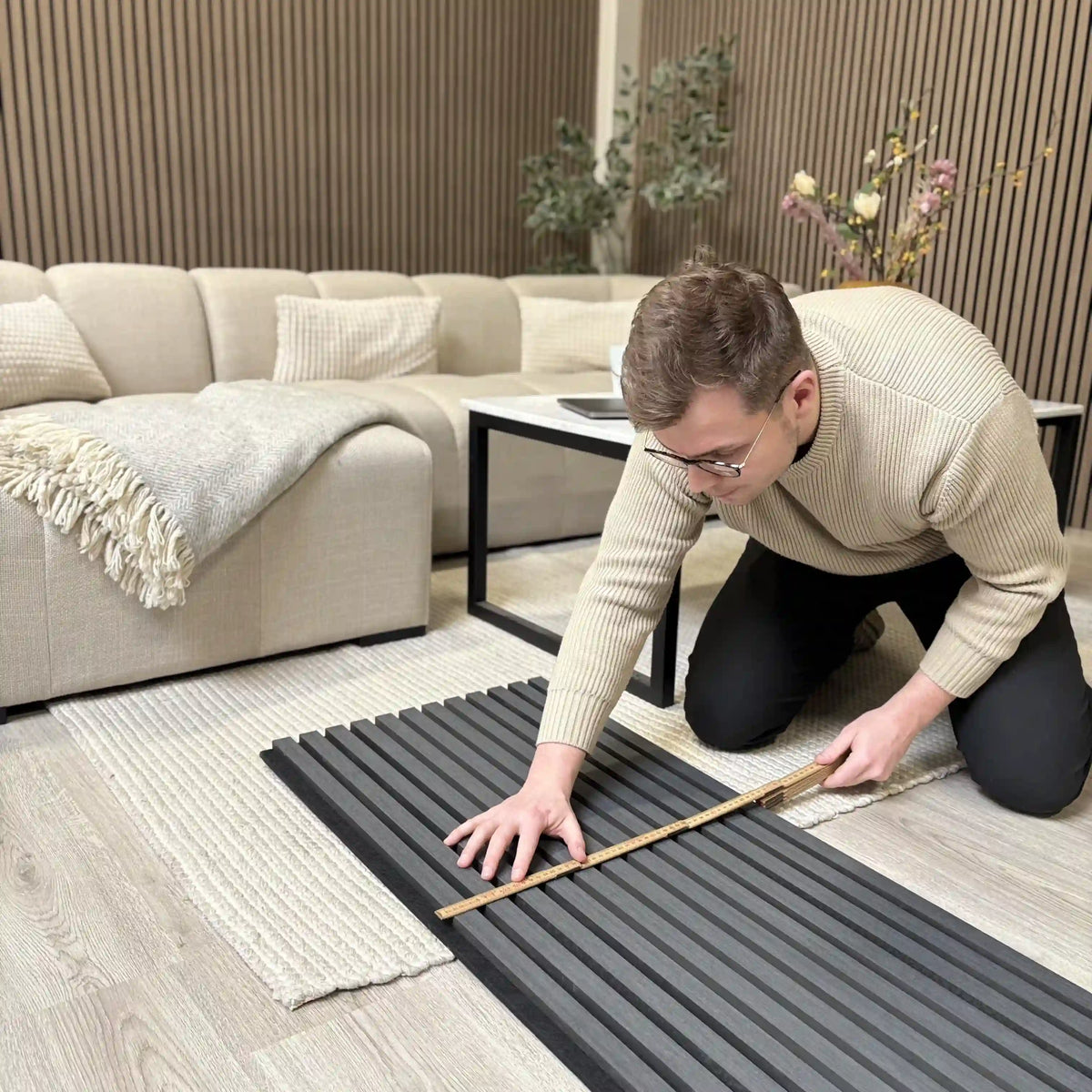 Akustikpanel opmåling