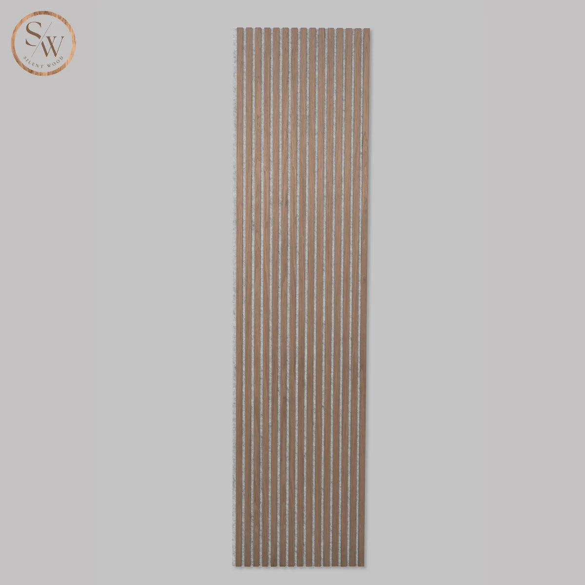 Premium - Akustikpanel - Grå filt - Light Brown Oak