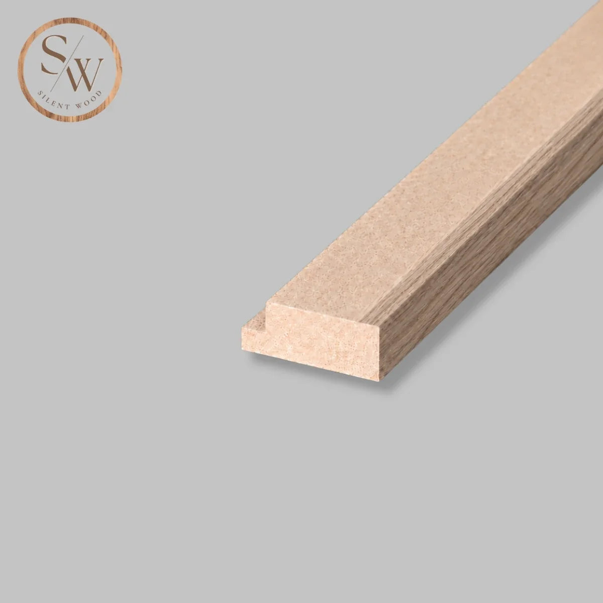 Classic - Afslutningsliste til akustikpanel - Light Brown Oak