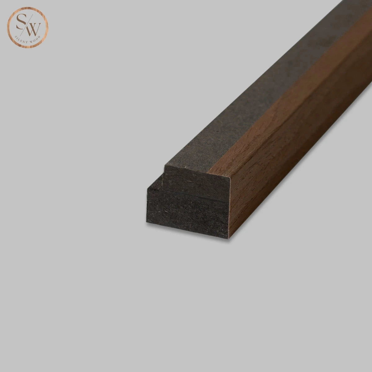 Premium - Afslutningsliste til akustikpanel - Walnut